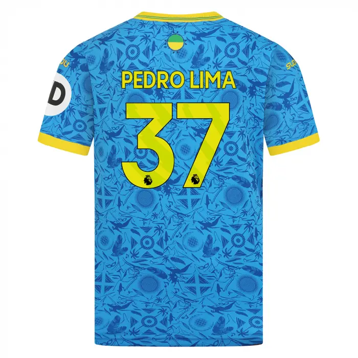Wolverhampton Wanderers Store | Shop Official 2025-26 Wolves Third Shirt – Junior PEDRO LIMA 37 Wolves Gear